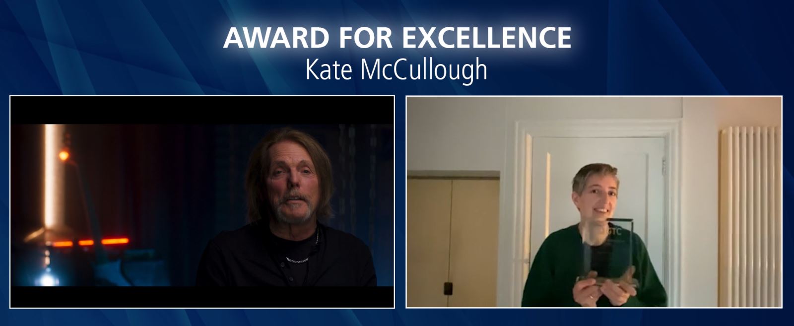 Award for Excellence - Kate McCullough