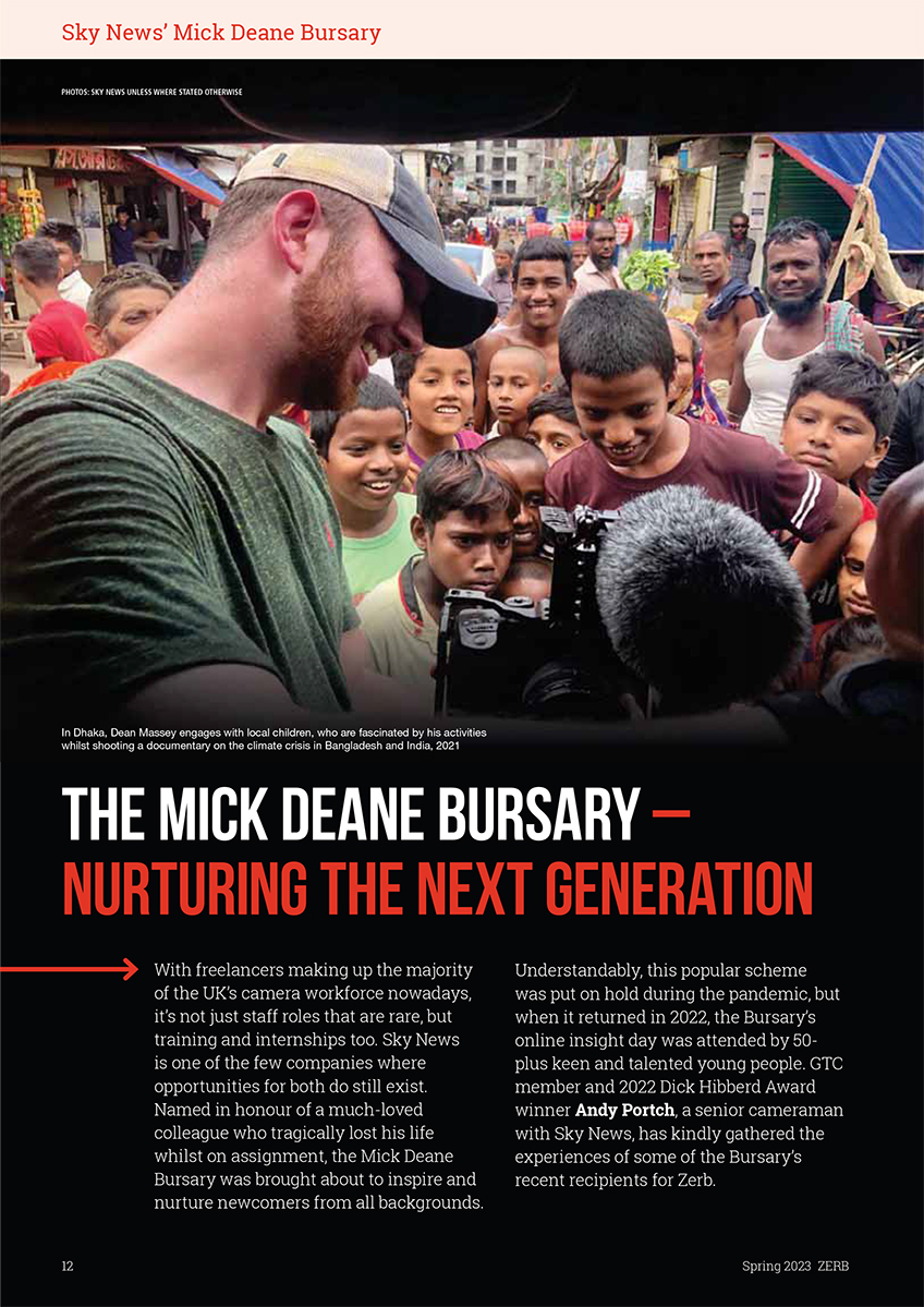 Mick Deane Bursary