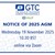 GTC Annual General Meeting 2025