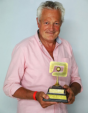 Tony Keene winner of the Dick Hibberd Award 2021