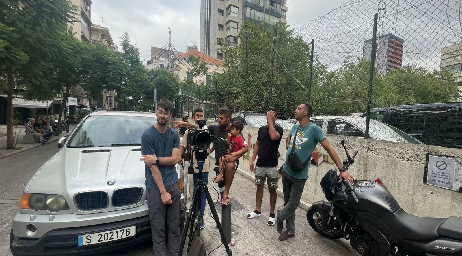 Welcome Marc Nickl, seen here filming for a live stream in Lebanon