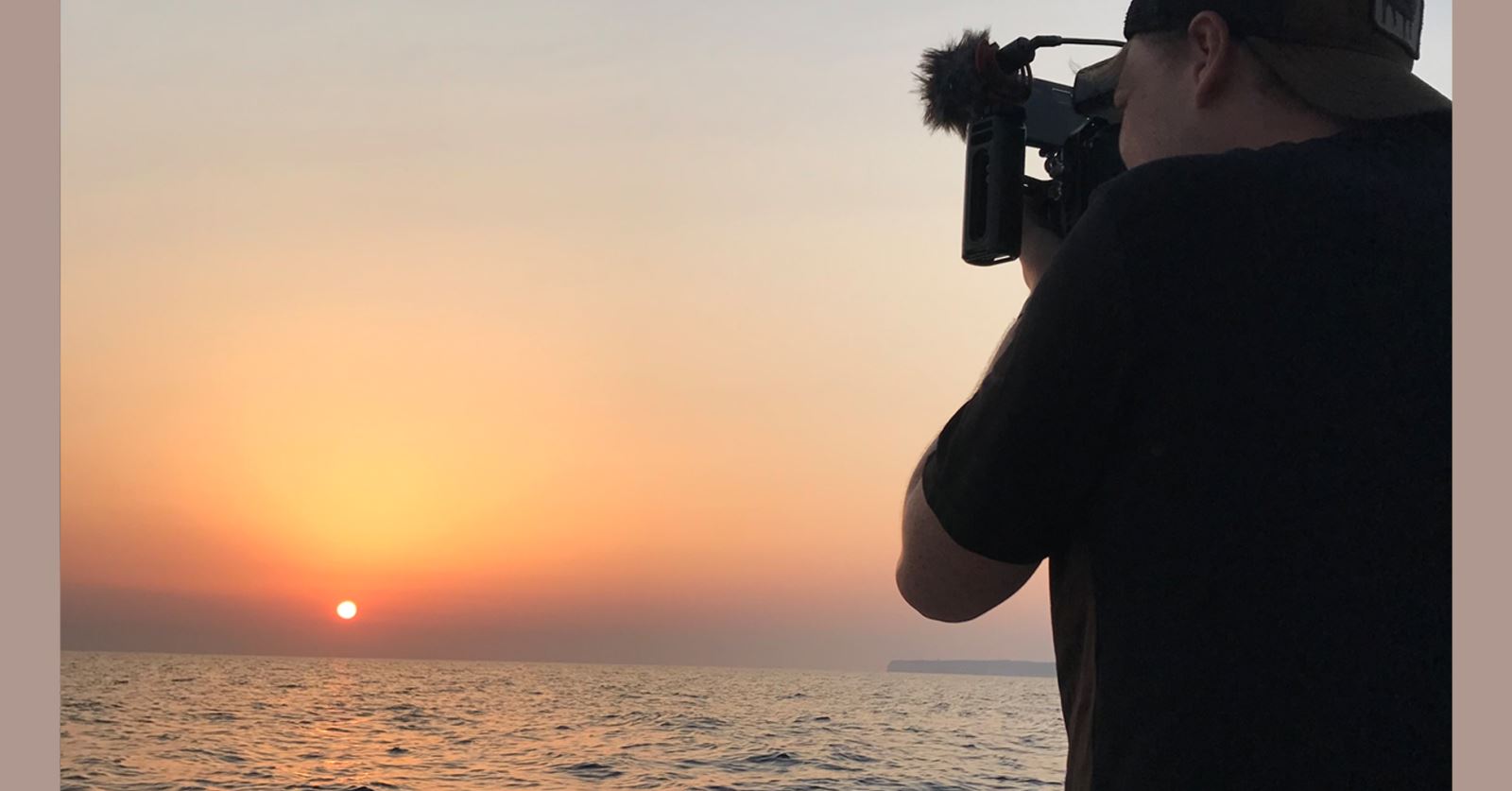 GTC welcomes new member Lex Ramsay, seen here shooting for Sky News in Lampedusa covering the ongoing migrant crisis