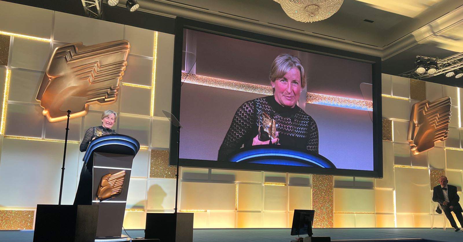 The RTS Craft & Design outstanding contribution award goes to DOP Justine Evans of the BBC's Natural History Unit