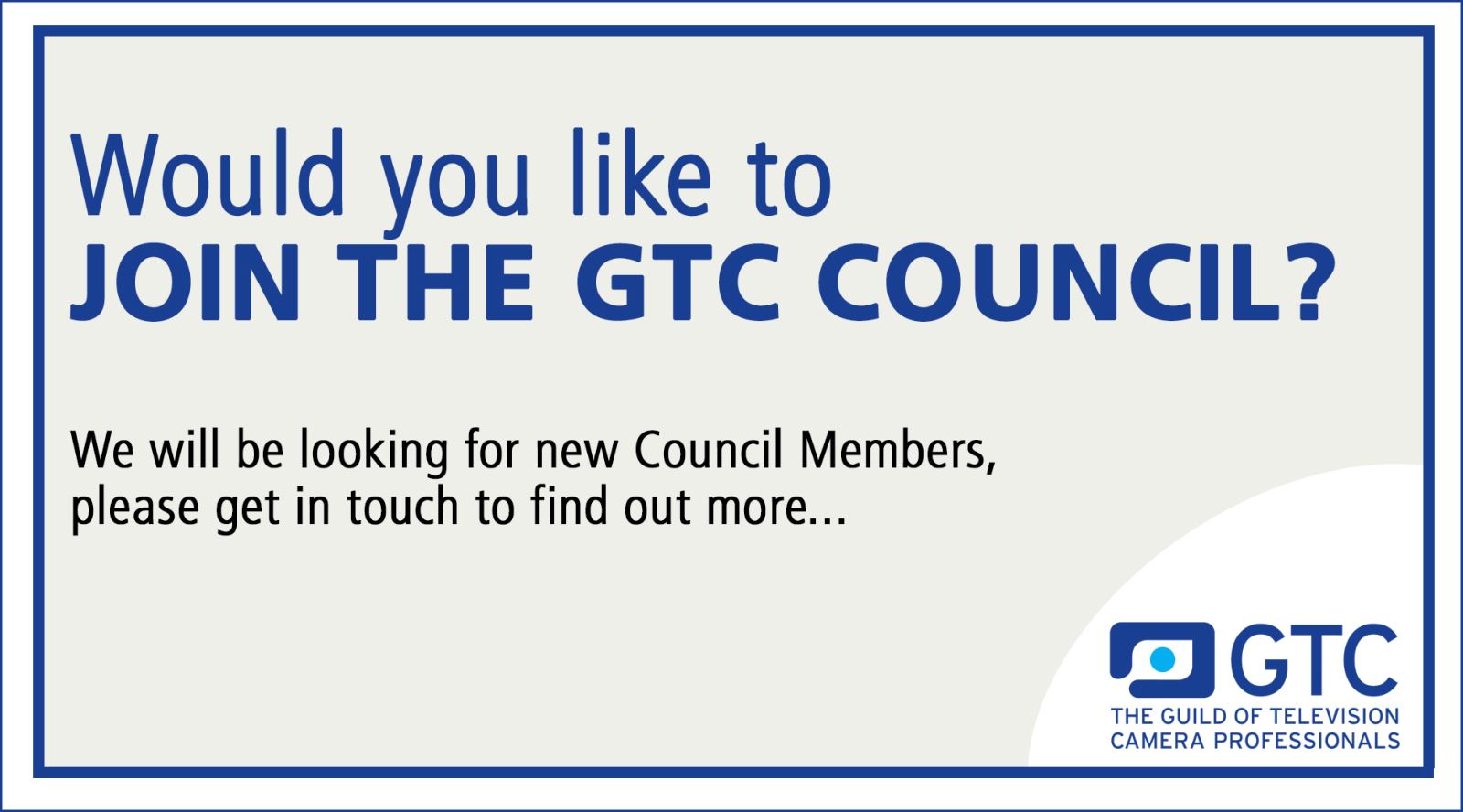 Joing the GTC Council
