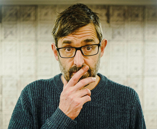 Louis Theroux at the Media Production & Technology Show 2022