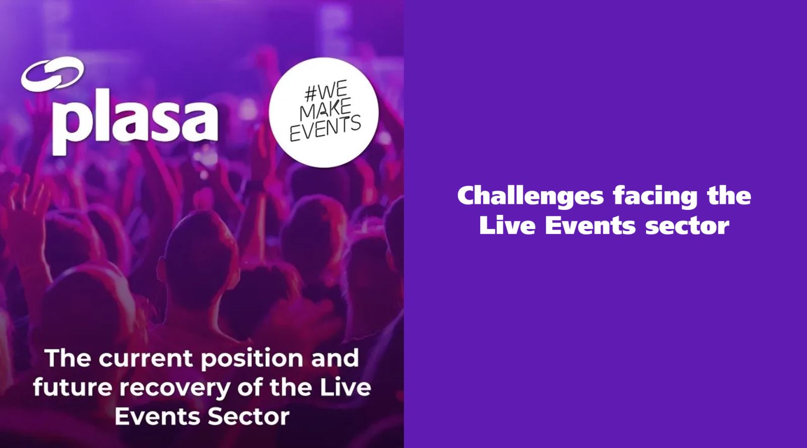 PLASA Survey into Live Events