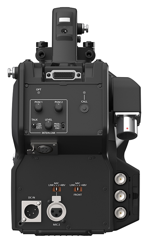 Panasonic AK-PLAV100 Rear View
