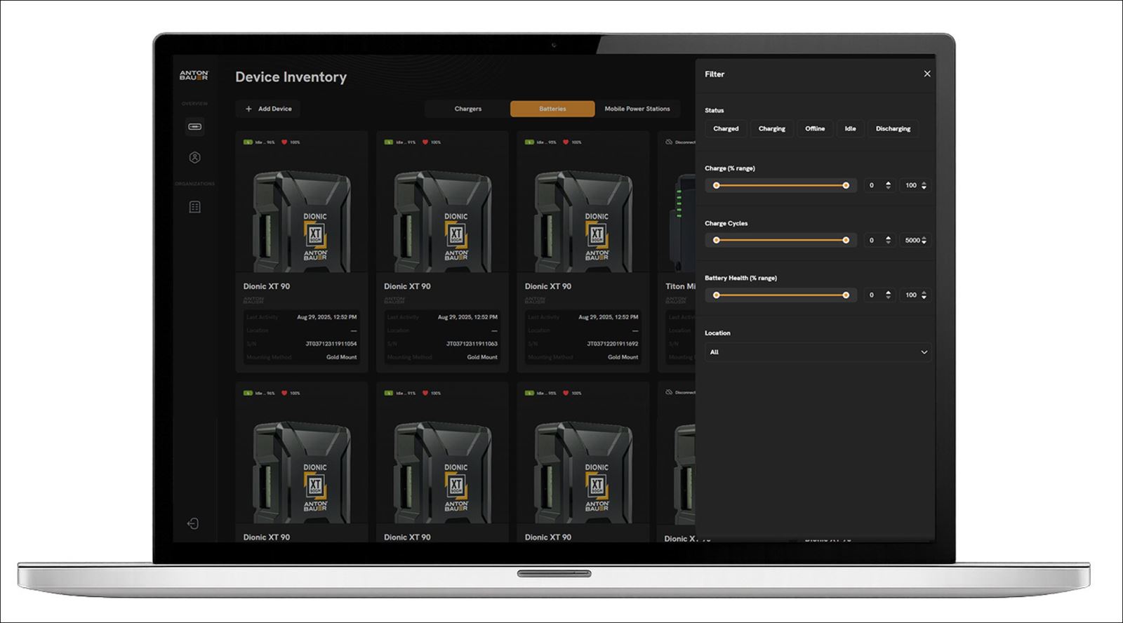 Anton Bauer Fleet Management