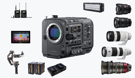 Ex-World Cup Sony FX6 Full Frame Cinema Camera