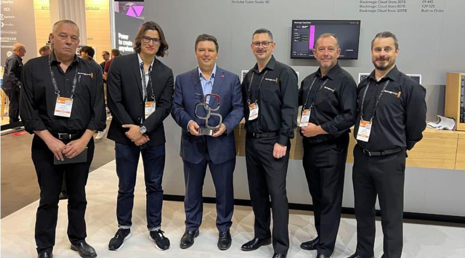 Mo-Sys receives Blackmagic Design Innovation Award