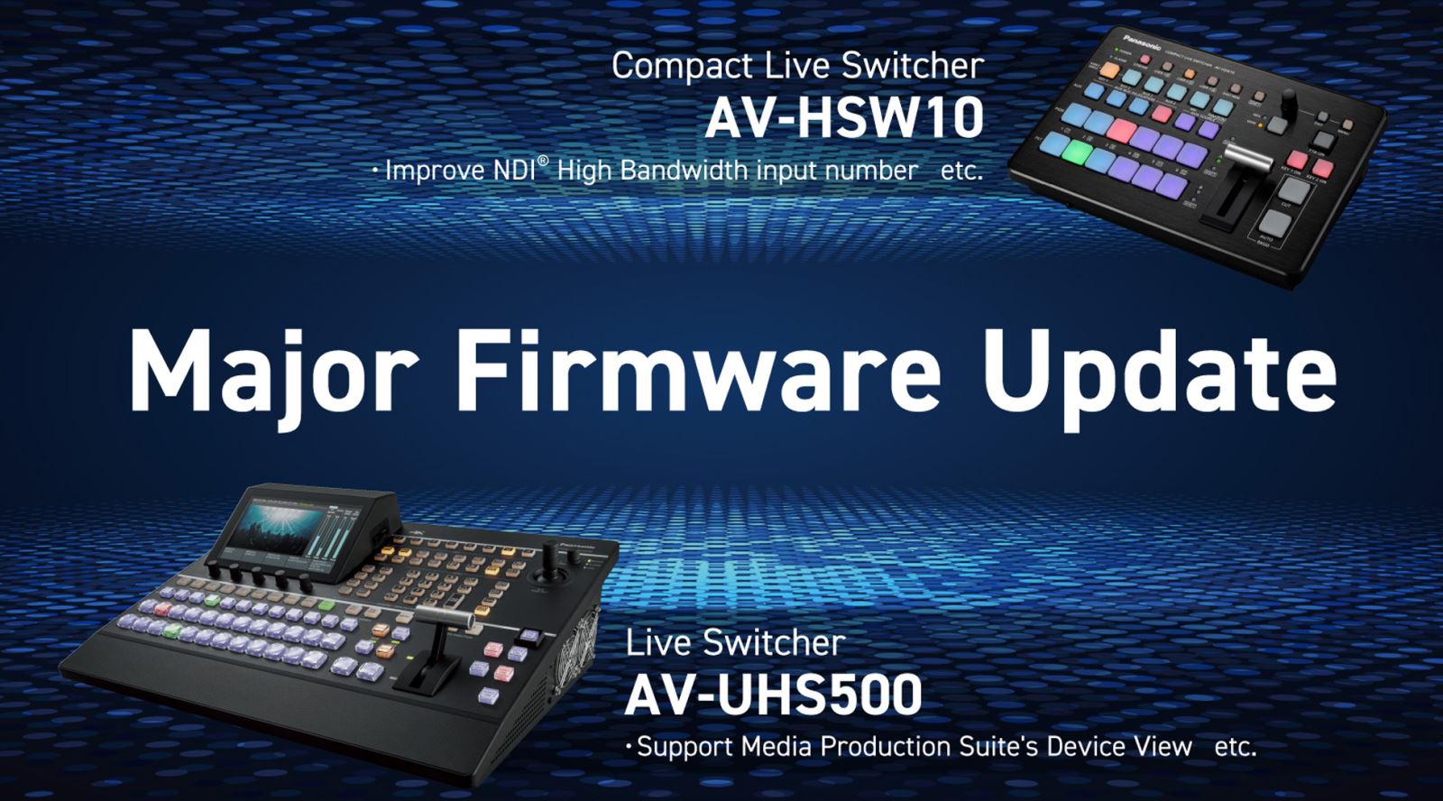 Panasonic KAIROS Software update 1.8