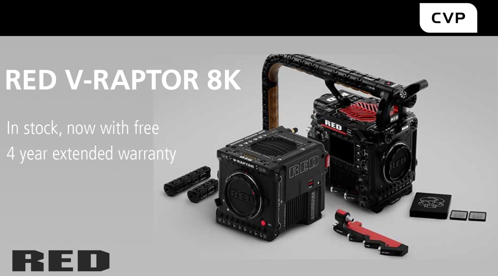 RED V-Raptor 8K 4 year extended warranty