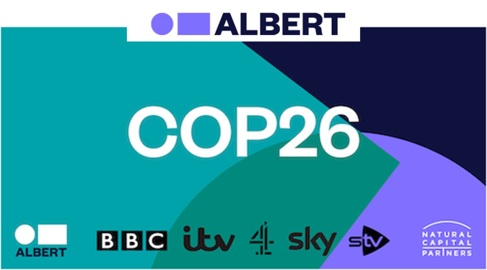 Albert at COP26 banner