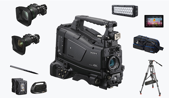 Ex-world cup Sony PXW-Z750 4K Shoulder Camcorder