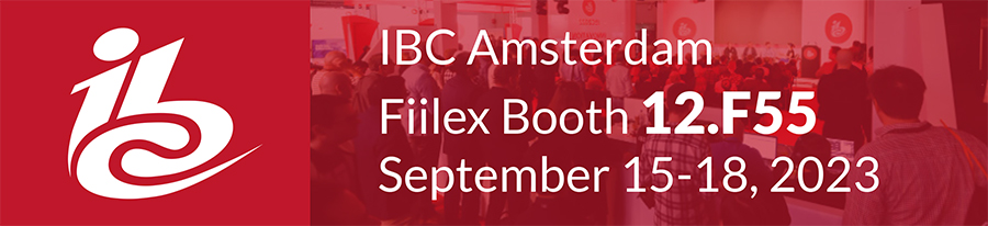 Fiilex IBC 2023 booth details