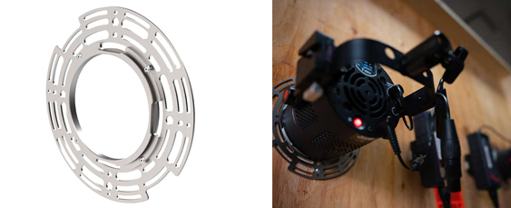 Fiilex P3 Color mount accessories