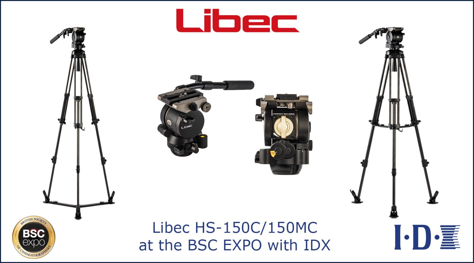 IDX at BSC Show demonstrates the New Libec HS-150C