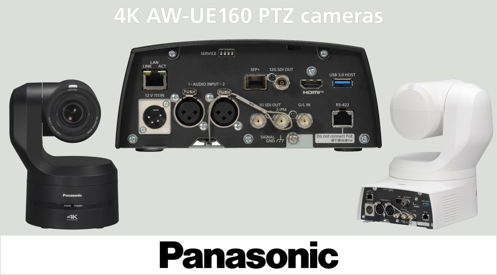 AT Communications uses 4K Panasonic UE160 PTZ Cameras