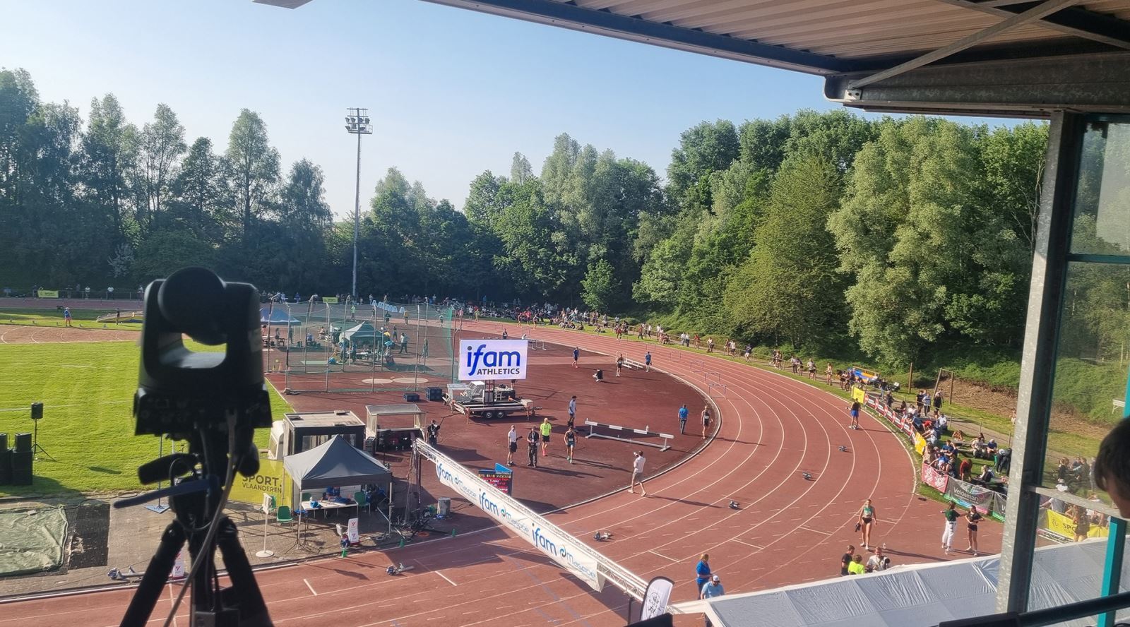 Panasonic PTZ cameras enable professional cyclists and athletes to improve performance