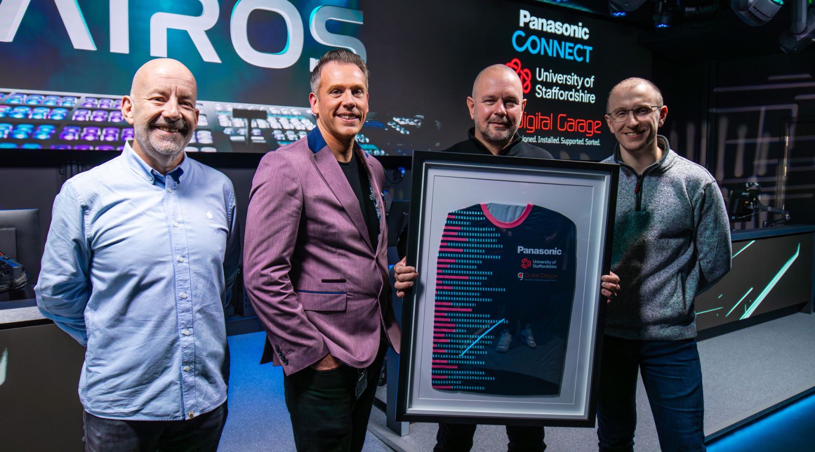 Panasonic appoint University of Straffordshire as KAIROS Academy Partner
