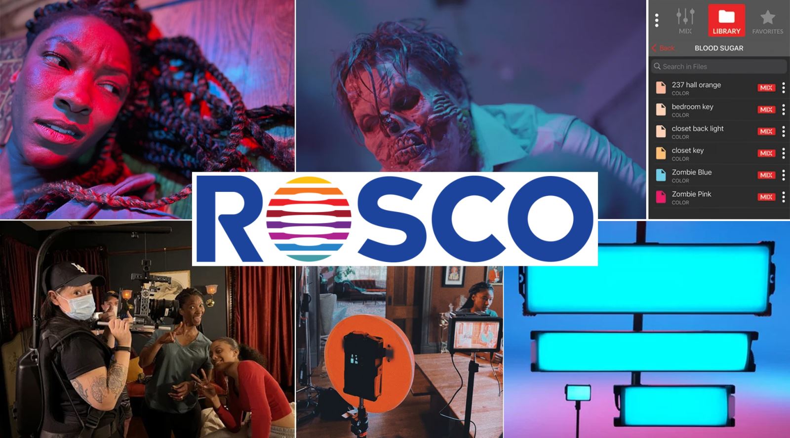 ROSCO creating a horror look on an Indie Budget with DMG Lights