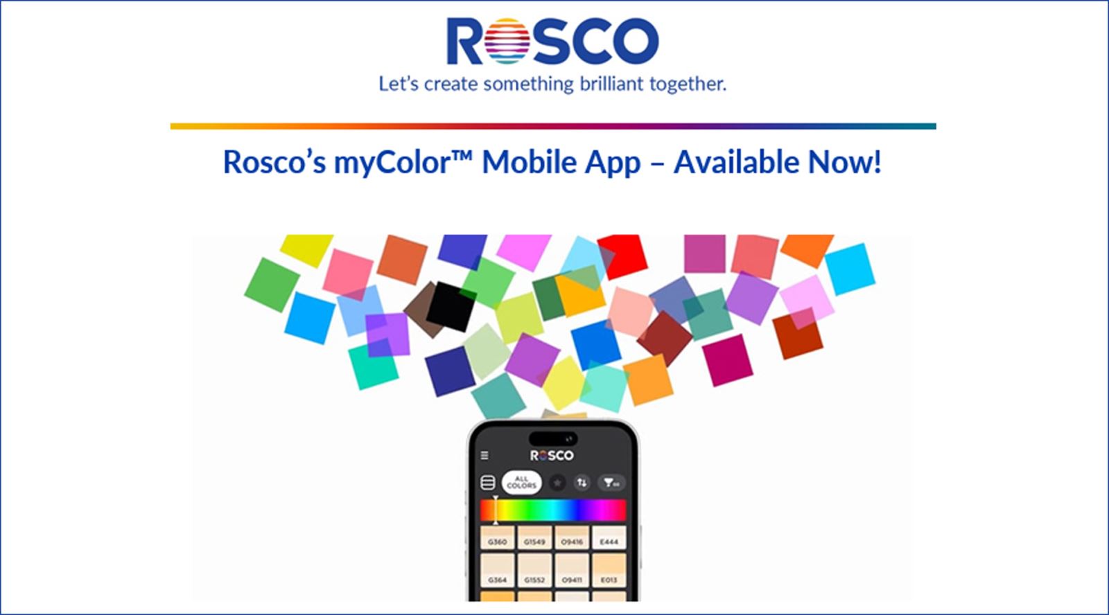 Rosco - myColor Mobile App