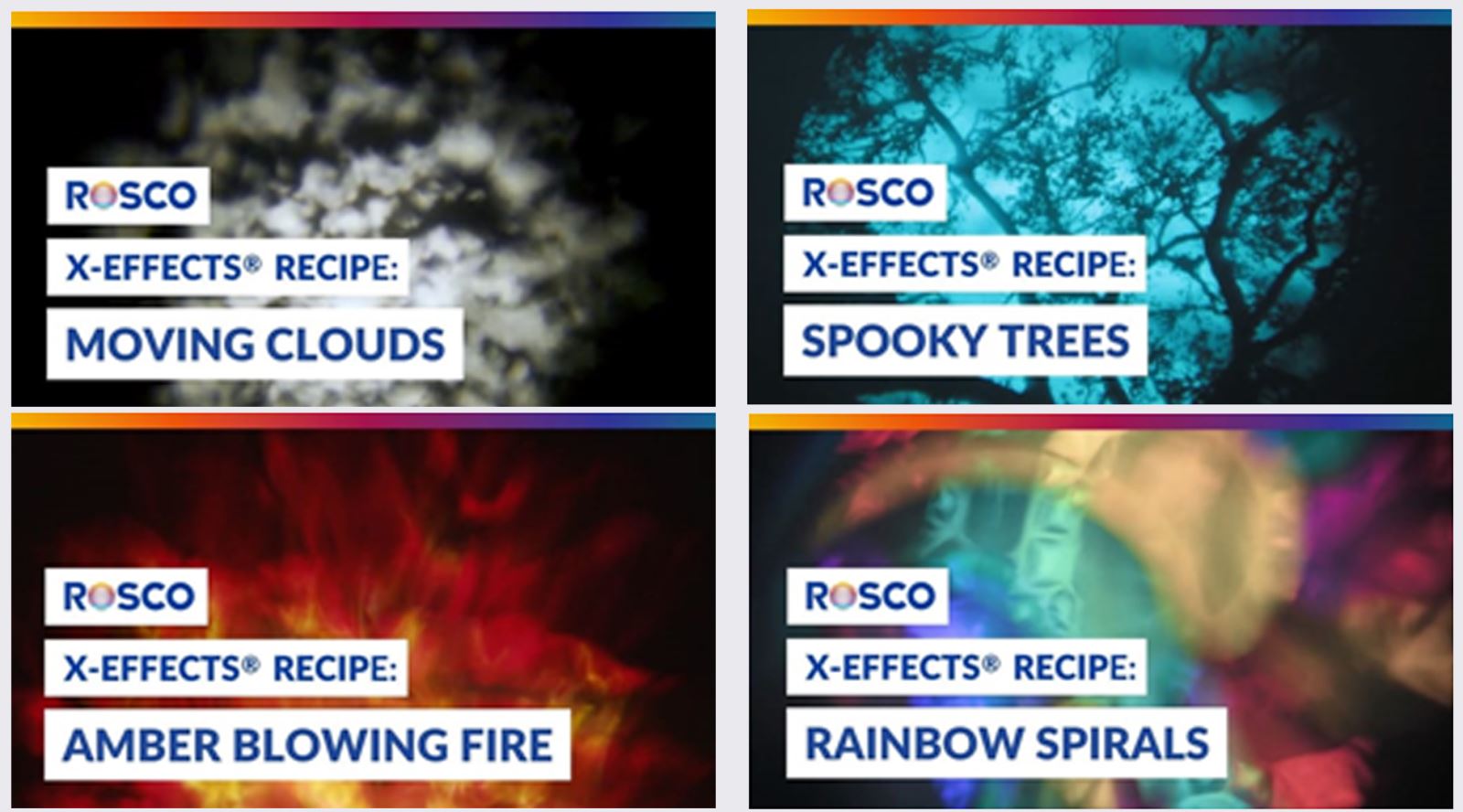 Rosco X-Effects Videos