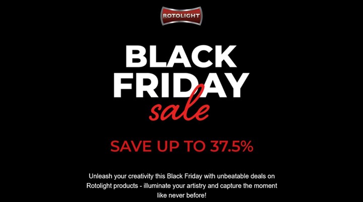 Rotolight: Save up to 37% on Black Friday deals!