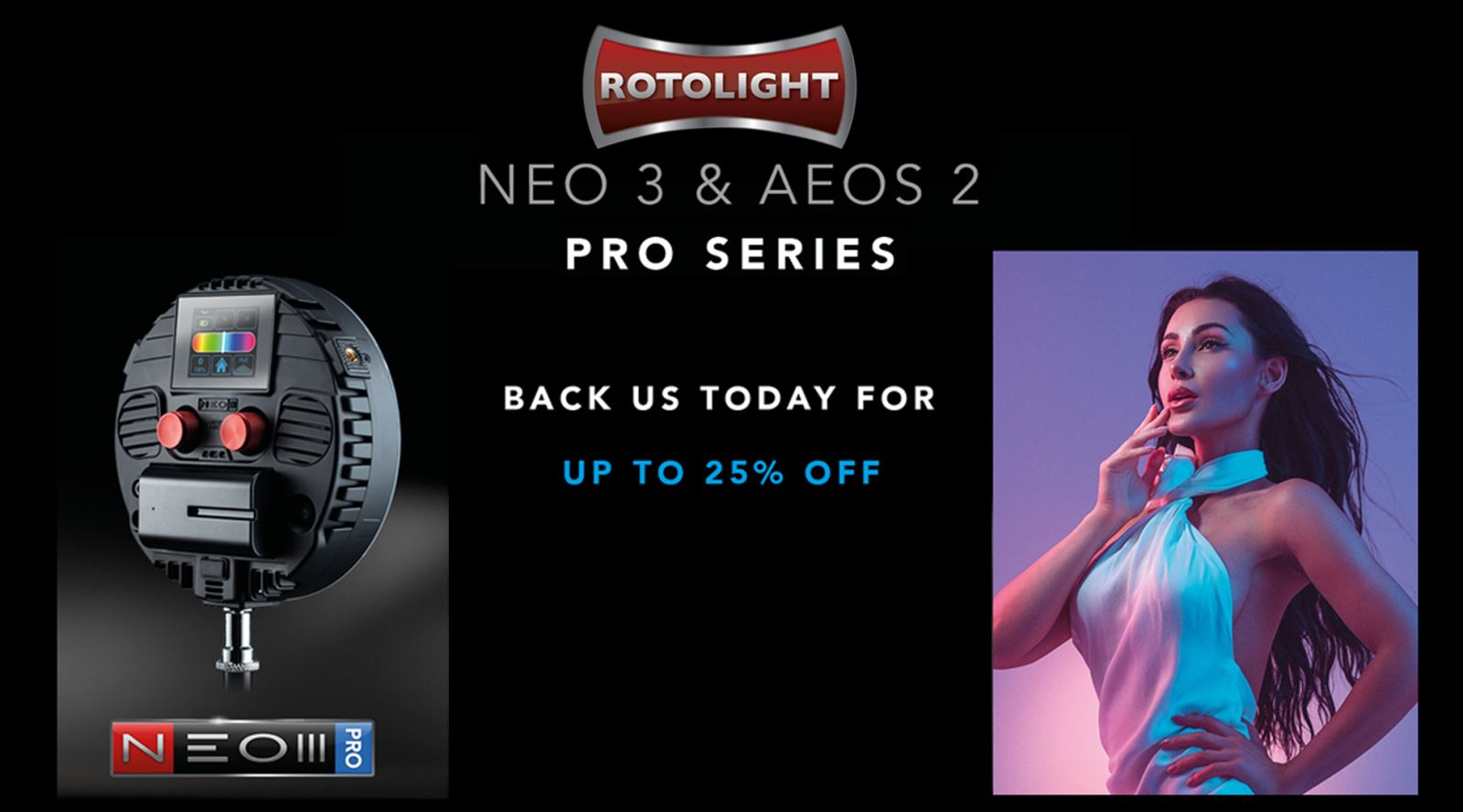 Rotolight launch new funding campaign with discounts of up to 25%