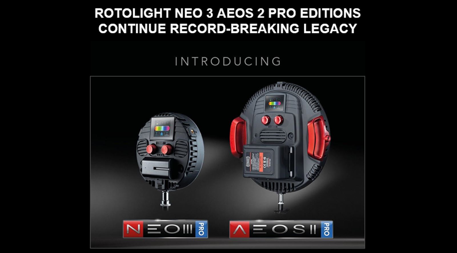 NEO 3 and AEOS 2 new PRO editions