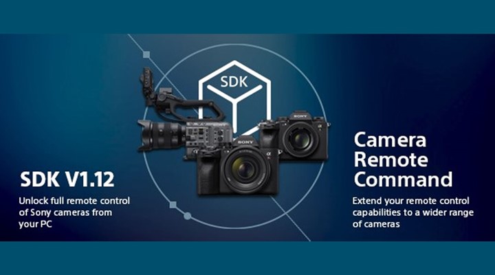 Sony enables remote control of a wide camera range through ISO-PTP protocol