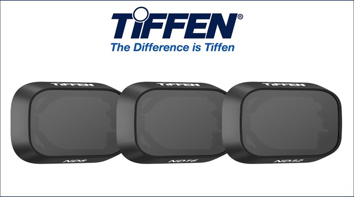 Professional Tiffen filters for DJI Mini 3 Pro Drone