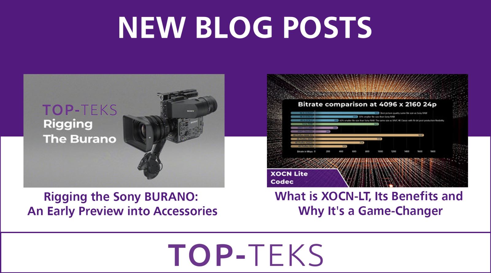 Top-Teks New Blog Posts