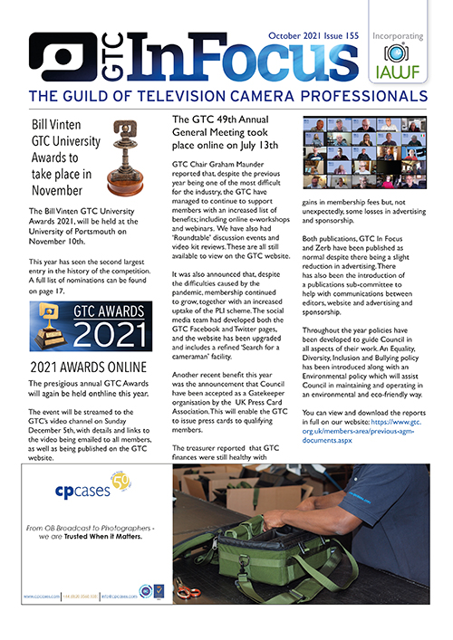 GTC In Focus October 2021